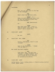 Moe Howard's 31pp. Script Dated March 1951 for The Three Stooges Film ''Hula-La-La'' -- With Annotations in Moe's Hand -- Unbound Script Paper Clipped at Upper Left -- Very Good Condition